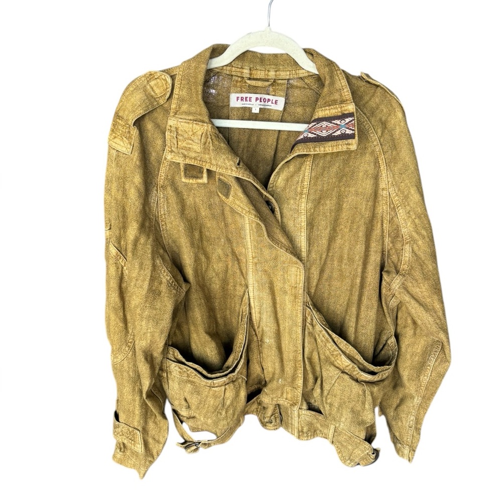 Free People | Jayde Safari Bomber Jacket - Picture 6 of 12